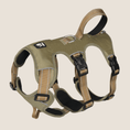 Load image into Gallery viewer, Escape-proof No Pull Dog Harness with Handle(Tan)
