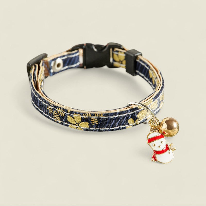 Christmas Snowman Collar