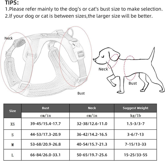 🔥 Black Friday 50% Discount 🔥Macaron Lightweight Adjustable Dog Harness