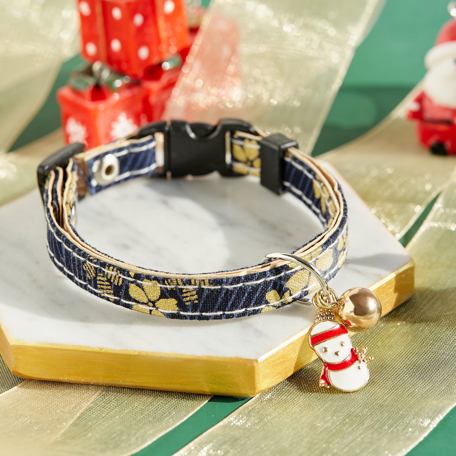 Christmas Snowman Collar