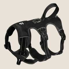 Escape-proof No Pull Dog Harness with Handle(Black)